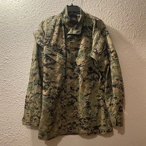 US Military/Field‎ US/BDU Mens Camouflaged Digital Tactical Cargo Jacket